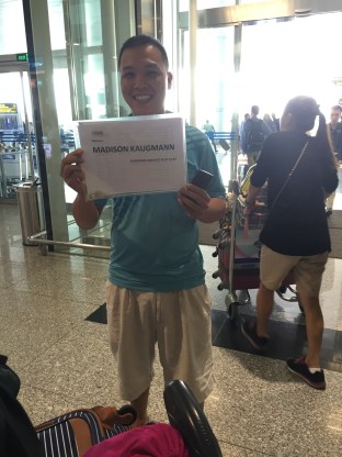 "Madison Kaugmann" airport arrival